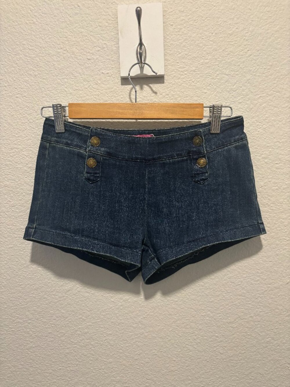 Edikted Mini Denim Shorts
